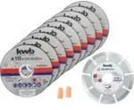 kwb 712031 Trennscheiben-Set 10teilig 115 mm 22.23 mm 10 St