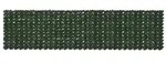 vidaXL Balkonsichtschutz mit Bl&auml;ttern Dunkelgr&uuml;n 400 x 100 cm