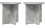 vidaXL Pflanzenst&auml;nder 2 pcs Betongrau 40 x 40 x 40 cm Holzwerkstoff
