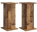 vidaXL Pflanzenst&auml;nder 2 pcs Altholz 30,5 x 30 x 60,5 cm Holzwerkstoff