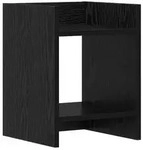 vidaXL Pflanzenst&auml;nder Schwarze Eiche 30 x 30 x 40 cm Holzwerkstoff
