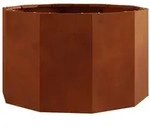 vidaXL Pflanzk&uuml;bel Rostig 60 x 60 x 35 cm Wetterfeststahl