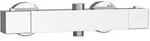 vidaXL Thermostatischer Duschmischer Edelstahl 201 25,5 x 7 x 6 cm
