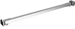 vidaXL Duschwand-Stabilisierungsstange Edelstahl 47,5 cm