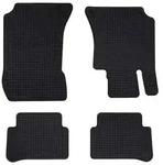 vidaXL Autofu&szlig;matte 4 pcs Schwarz Geeignet f&uuml;r MERCEDES E 2009-2016