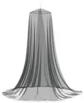 vidaXL Moskito-Netz f&uuml;r Bett 156 Maschen 3 pcs 156 Maschen Schwarz