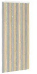 vidaXL Insektenschutzvorhang Chenille Grau und Beige 100 x 220 cm