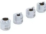 Federbein-Einsatz-Set 4-teilig - Antrieb 22 mm Sechskant