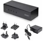 STARTECH KVM Switch Dual Monitor DP 4K Peripherieger&auml;te & Zubeh&ouml;r KVM KVM Switches