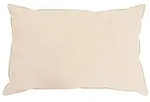 vidaXL Kopfkissen Beige 50 x 75 cm Kapokfaser