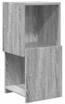 vidaXL Eckschrank Graues Sonoma 30,5x30x65cm Holzwerkstoff