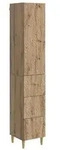 vidaXL Schrankset 2 pcs Artisan-Eiche 33 x 34,5 x 90 cm Holzwerkstoff