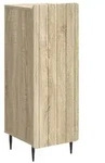 vidaXL Sideboard Sonoma-Eiche 34,5 x 33 x 92 cm Holzwerkstoff