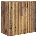 vidaXL Wandschrank Altholz 59 x 31 x 60 cm Holzwerkstoff