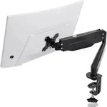 H&ouml;henverstellbarer Gasfeder-Monitorarm 17-27 Zoll VESA 75/100mm 6kg