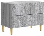 vidaXL Nachttisch Grau Sonoma 62 x 34,5 x 48 cm Holzwerkstoff