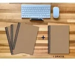 A 4 Notizbuch - Set, 3+1 gratis, Luxury 80 Seiten MUSKAT Designerecycling,...