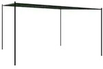 vidaXL Pavillon 4 x 3,98 x 2,67 m Gr&uuml;n Polyester und Stahl