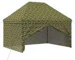 vidaXL Zelt mit 4 Seitenw&auml;nden 2,95 x 4,1 m Army Tarnung