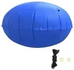 vidaXL Winter Pool Kissen Blau &Oslash; 310 x 180 cm PVC