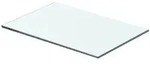 vidaXL Regalboden Glas Transparent 40x20 cm