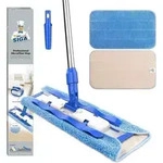 Professioneller Mikrofaser-Wischmop mit Edelstahlgriff und 3