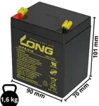 Akku kompatibel Deckenlifter Maxi Sky 2 AGM Blei 24V Batteriesatz 4,5Ah wie 5Ah