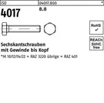 Sechskantschraube ISO 4017 VG M8x 35 8.8 200 St&uuml;ck