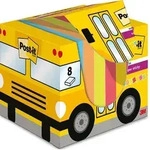 3M 6720SS-8C, Rechteck, Blau, Gr&uuml;n, Orange, Pink, Gelb, Papier, 63,5 mm, 76 mm, 90