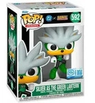 POP-Figur Sonic The Hedgehog DC Comics Silver As the Green Lantern Exklusiv
