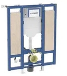 Geberit WC-Element, Duofix, 1120mm, UP-Sp&uuml;lkasten 12cm, barrierefrei, blau, 1 Stk.