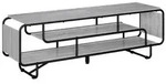 vidaXL TV-St&auml;nder 140 x 36 x 45 cm Sonoma-Grau Holzwerkstoff