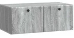 vidaXL Wandmontierter TV-Schrank Graues Sonoma 78,5 x 41 x 30 cm