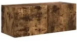 vidaXL TV-Wandschrank Ger&auml;ucherte Eiche 78,5 x 31 x 29,5 cm