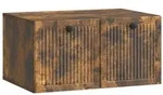 vidaXL Wandmontierter TV-Schrank Ger&auml;ucherte Eiche 59,5 x 41 x 30 cm