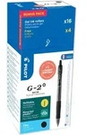 PILOT Gelschreiber G-2 PLUS 05, VALUE PACK, schwarz