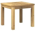 vidaXL Couchtisch Wei&szlig; 40 x 40,5 x 36 cm Massivholz Akazie