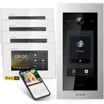 HD Video T&uuml;rsprechanlage mit Touchscreen und RFID f&uuml;r 1 Familienhaus, 4x...