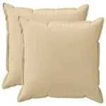 vidaXL Kissenbezug 2 stk. HOUTEN Beige 65 x 65 cm Polyester