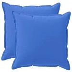 vidaXL Kissenbezug 2 stk. HOUTEN K&ouml;nigsblau 70 x 70 cm Polyester