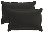 vidaXL Kissenbezug 2 stk. HOUTEN Mehrfarbig 50 x 75 cm Polyester