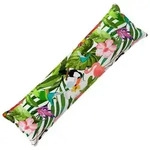 vidaXL Kissenbezug HOUTEN Schwarz 40 x 145 cm Polyester