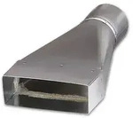 Helios Ventilatoren &Uuml;bergang von Rohr DN 125 FK-&Uuml; 125/200