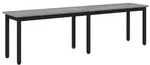 vidaXL Bank Graues Sonoma 160 x 35 x 45 cm Holzwerkstoff