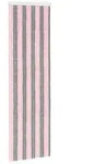 vidaXL Insektenschutzvorhang Chenille Silber Grau und Rosa 56 x 185 cm