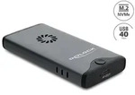 42034 - Delock USB Type-C&trade; 40 Gbps Geh&auml;use f&uuml;r M.2 NVMe PCIe SSD mit L&uuml;fter,