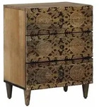 vidaXL Bettkasten Braun 50 x 33 x 60 cm Massivholz Mango