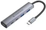 CONCEPTRONIC 4-1 Dock USB-C->2xUSB-C/2xUSB-A/100WPD gr