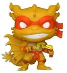 Godzilla x Turtles POP! Animation Vinyl Figur Michelangelo X Ghidorah
