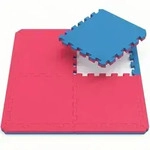 4.8qm Profi Fitnessmatte 2cm - 12er Set 63x63 Bodenschutzmatte f&uuml;r...